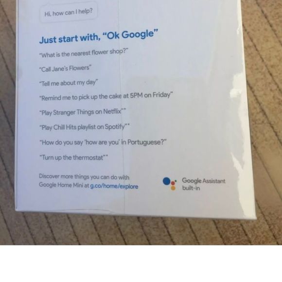 GOOGLE HOME MINI CHARCOAL - Picture 4 of 6